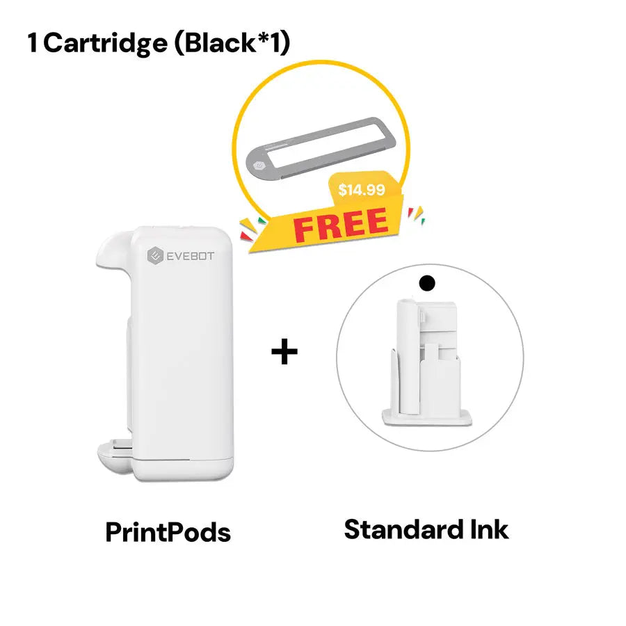 Evebot PrintPods-Handheld Printers for Absorbent Surfaces Evebot
