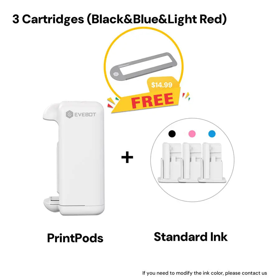 Evebot PrintPods-Handheld Printers for Absorbent Surfaces Evebot