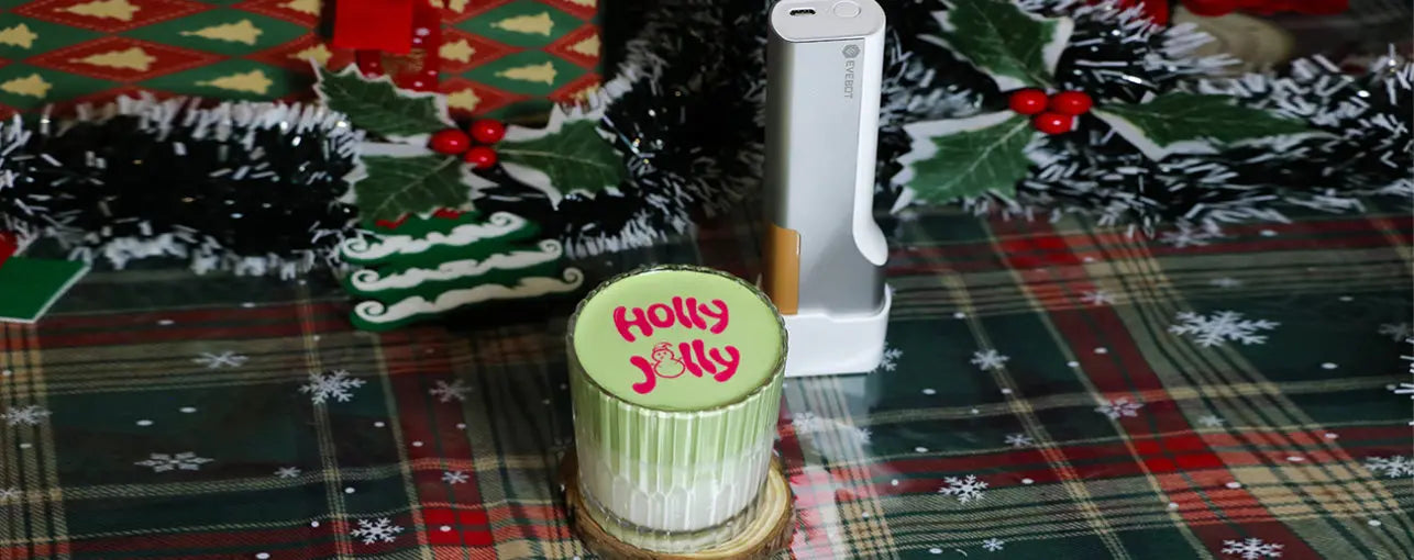 Recipe：Matcha Latte with Milk Cap Evebot