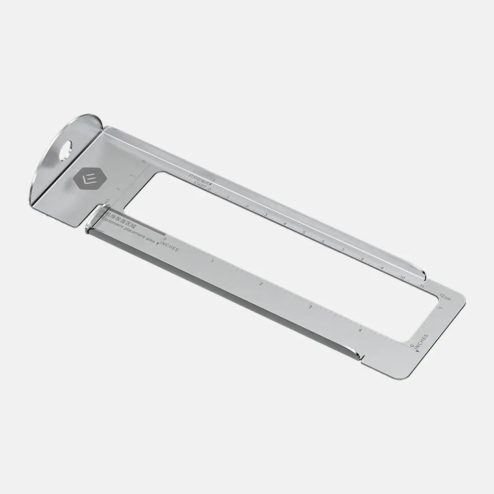 Universal auxiliary ruler for Handheld Printers Evebot