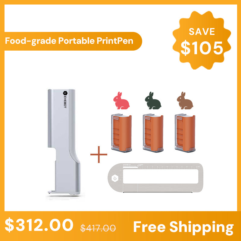 Evebot Food-grade Portable PrintPen